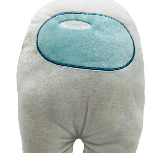 Among Us White Crewmate Toikido Premium Plush 10 inch Stuffed Toy Video Game - Picture 6 of 7
